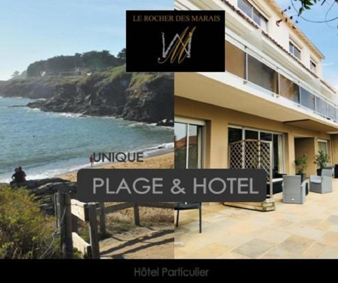 Hotel Particulier Le Rocher Des Marais "Proximite Plage & Vue Mer Pour Certains Hebergements" Порник Экстерьер фото